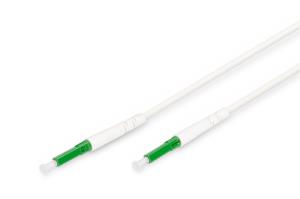FTTH Preterminated cable - Singlemode - 1 Core Blowable - LC-APC to LC-APC - 30m