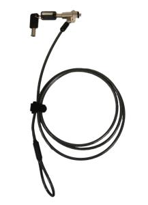 Security Cable Keyed - Noble Wedge Slot