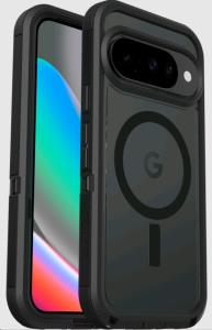 Pixel 10 and Pixel 10 Pro Case - Defender Series Pro XT with Pixelsnap - Dark Side (Clear / Black) - ProPack