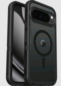 Pixel 10 Pro XL Case - Defender Series Pro XT with Pixelsnap - Dark Side (Clear / Black)