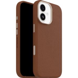 iPhone 17 Case - Symmetry Series Cactus Leather for MagSafe - Desert Saddle (Brown)