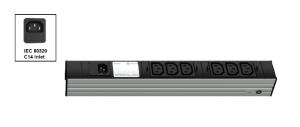 Knurr DI-STRIP Eu Socket System 383mm Long Iec320 C14