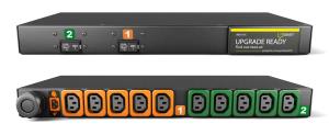 Geist Rack PDU Elementary (upgradeable) 1U input IEC 60309 230V 32A locking outputs (10