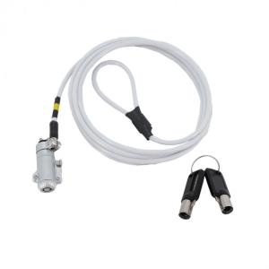 Universal Rotating Safety Cable With Key 1.8m