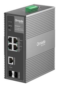Switch Omada Ies206gpp 6-port Gigabit Industrial Easy Managed With 3-port Poe+ And 1-port Poe++