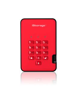 diskAshur2 SSD 256bit 1TB Red