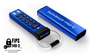 datAshur PRO+C - 32GB encrypted USB Stick - USB-C 3.2 Gen 1 - 256-bit
