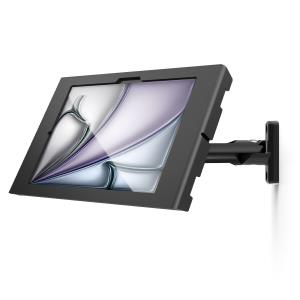 Bundle / Swing Wall Mount Arm + Apex Secured Enclosure Wall Mount For iPad Air M2 11in (2024) - Black