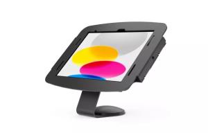 Bundle / VESA Fixed 45 Degree Core Counter Stand or Wall Mount + Space Enclosure for iPad 10.2in 7-9th Gen (2019-2021) - Black