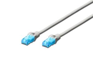 Patch cable - Cat 5e - U-UTP - Snagless - 2m - grey