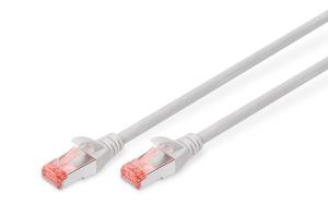 Patch cable - CAT6 - S/FTP - Snagless - Cu - 2m - grey