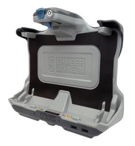 Ux10 - Gamber Johnson 7160-1813-03 Vehicle Dock With Tri Pass-through (ex. Vehicle Adapter)