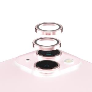 Hoops Camera Lens Protector iPhone 15 and 15 Plus Pink
