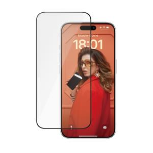 Ceramic Screen Protector Ultra-Wide Fit - Clear - for iPhone 15 Pro