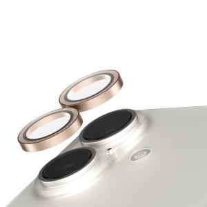 Camera Lens Protector Glitter Gold iPhone 16 6.1/6.7In