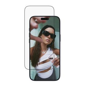 SAFE by PanzerGlass Screen Protector w. Black Frame for iPhone 17 Pro Max Ultra-Wide Fit w. EasyAligner