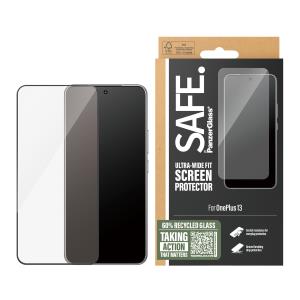 Safe By Panzerglass Screen Protector W. Black Frame Oneplus 13/ultra-wide Fit