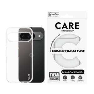 Flagship Case Transparent Urban Combat w. Clear Frame Google Pixel 10 Pixel 10 P