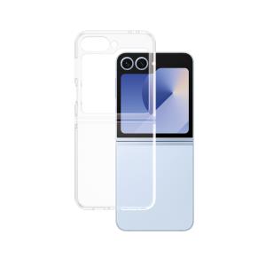 Flagship Case Transparent Urban Combat w. Clear Frame Samsung Galaxy Z Flip7FE/F