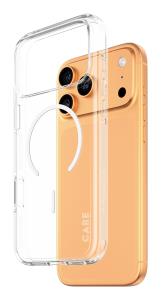 Flagship Case Transparent Urban Combat w. White MagSafe iPhone 17 Pro Max