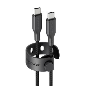 Data Transfer Cable - Racing USB-C to USB-C Cable 240W USB 2.0 2M Space Black