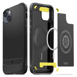 iPhone 6.1in 2022 Rugged Armor MagFit Matte Black