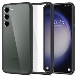 Samsung Galaxy S23 Plus Ultra Hybrid Case Matte Black