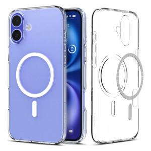 iPhone 16 Case Liquid Crystal Magfit Crystal Clear
