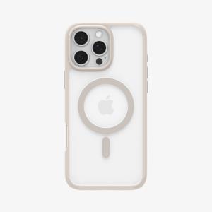 iPhone 16 Pro Case Ultra Hybrid MagFit Frost Natural Titanium