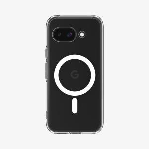 Google Pixel 9a Ultra Case Hybrid MagFit Clear White