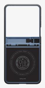 Galaxy Z Flip7 Case Tough Armor Pro MagFit Sierra Blue
