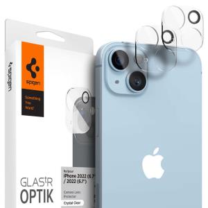 Camera Lens Protector Glass Fit Optik - Apple iPhone 14 / 14 Plus - 2 Pack