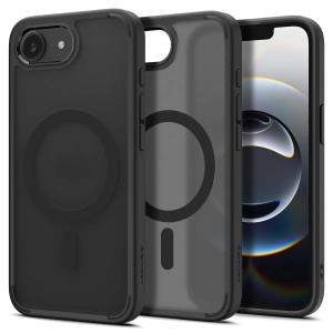 iPhone 16e Case Crystal Hybrid MagFit Frost Black