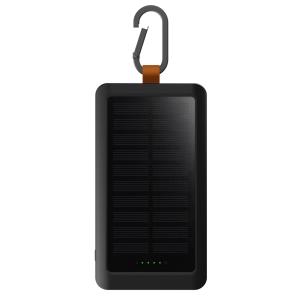 Solar Power Bank Go2 10000mah Black + Light