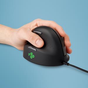 He Ergonomic Mouse M Left Wired