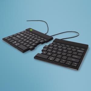 Split Ergonomic - Black - Qwerty Us