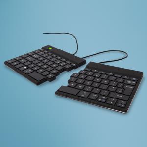 Split Ergonomic - Black - Qwerty Uk