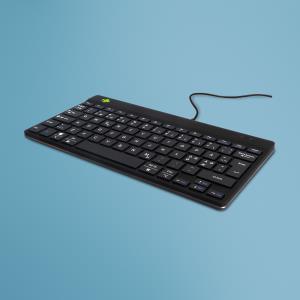Compact Break Ergonomic - Keyboard - Wired - Black - Qwerty Nordic