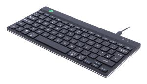 Compact Break Ergonomic - Keyboard - Wired - Black - Qwerty Uk