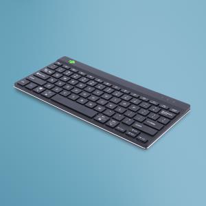 Compact Break Ergonomic - Keyboard - Wireless - Black - Qwerty Us