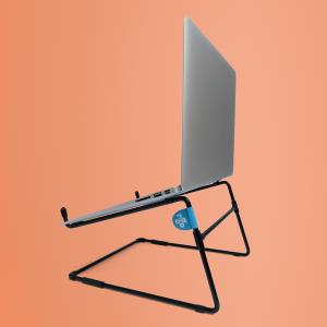 R-go Steel Office Laptop Stand Black