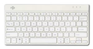 Compact Break Ergonomic - Keyboard - Wireless - White - Qwerty Us