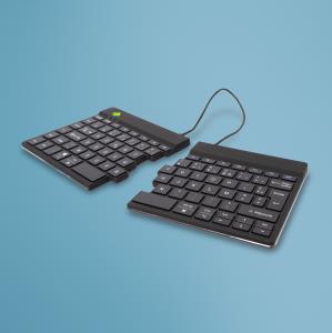 Split Break Ergonomic - Keyboard  - Wireless - Black - Azerty French