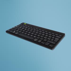 Ergonomic Kb Comp Qwerty(it) wireless Black