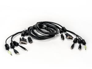 Cable 1 DVI-d/1 DisplayPort/2 USB/1 Audio 6ft