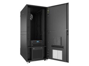 VRC-S integrated micro data center 42U 800x1200 with 3 5kW self-contained cooling managed rPDU