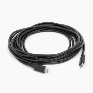 Extension Cable  - USB-c - USB-c - 5m - Black For Meeting Owl 3 + Owl Bar