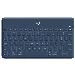 Keys-to-go Bluetooth Keyboard For Apple iPad/iPhone/tv - Classic Blue Azerty Fr