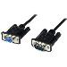 Cable Serial/ Null Modem F/m Db9 Rs232 1m Black