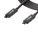 Thunderbolt 3 USB-c Cable (40gbps) 2m - Thunderbolt And USB Compatible